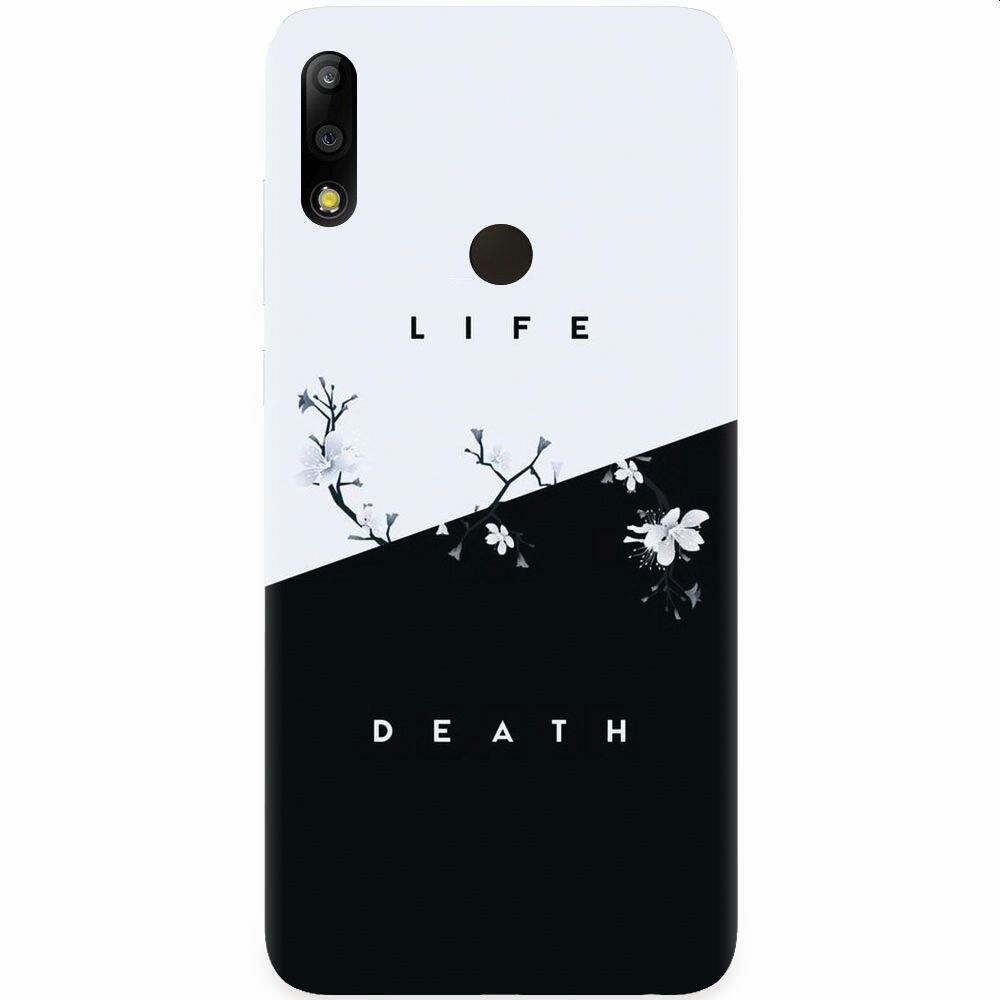 Husa silicon pentru Asus Zenfone Max Pro M2, Life Vs Death