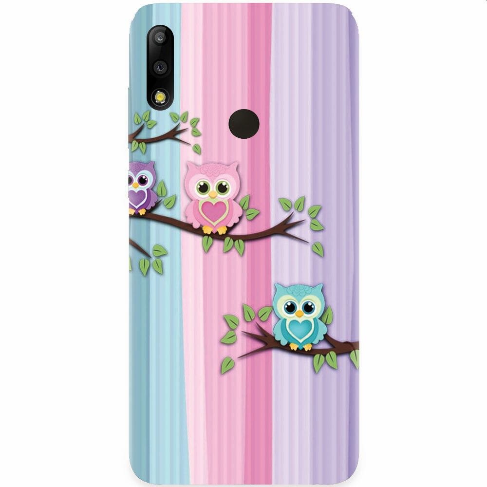 Husa silicon pentru Asus Zenfone Max Pro M2, Cute Owl