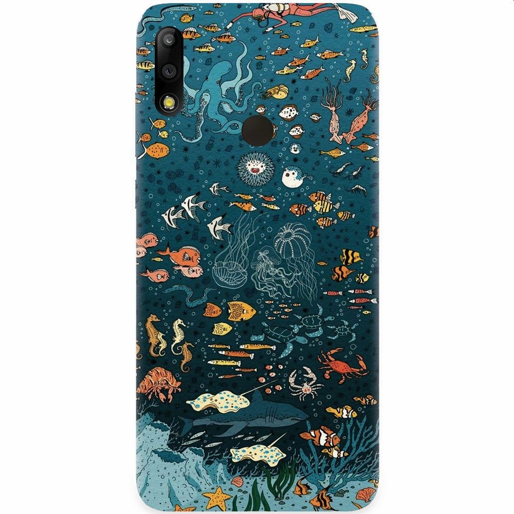 Husa silicon pentru Asus Zenfone Max Pro M2, Under The Sea