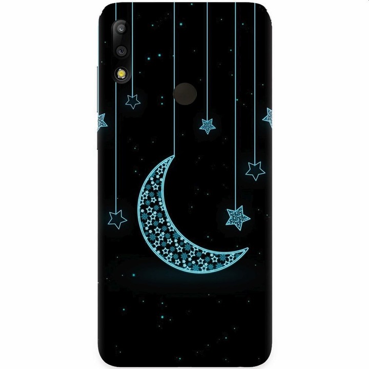 Силиконов калъф, съвместим с Asus Zenfone Max Pro M2, Moon