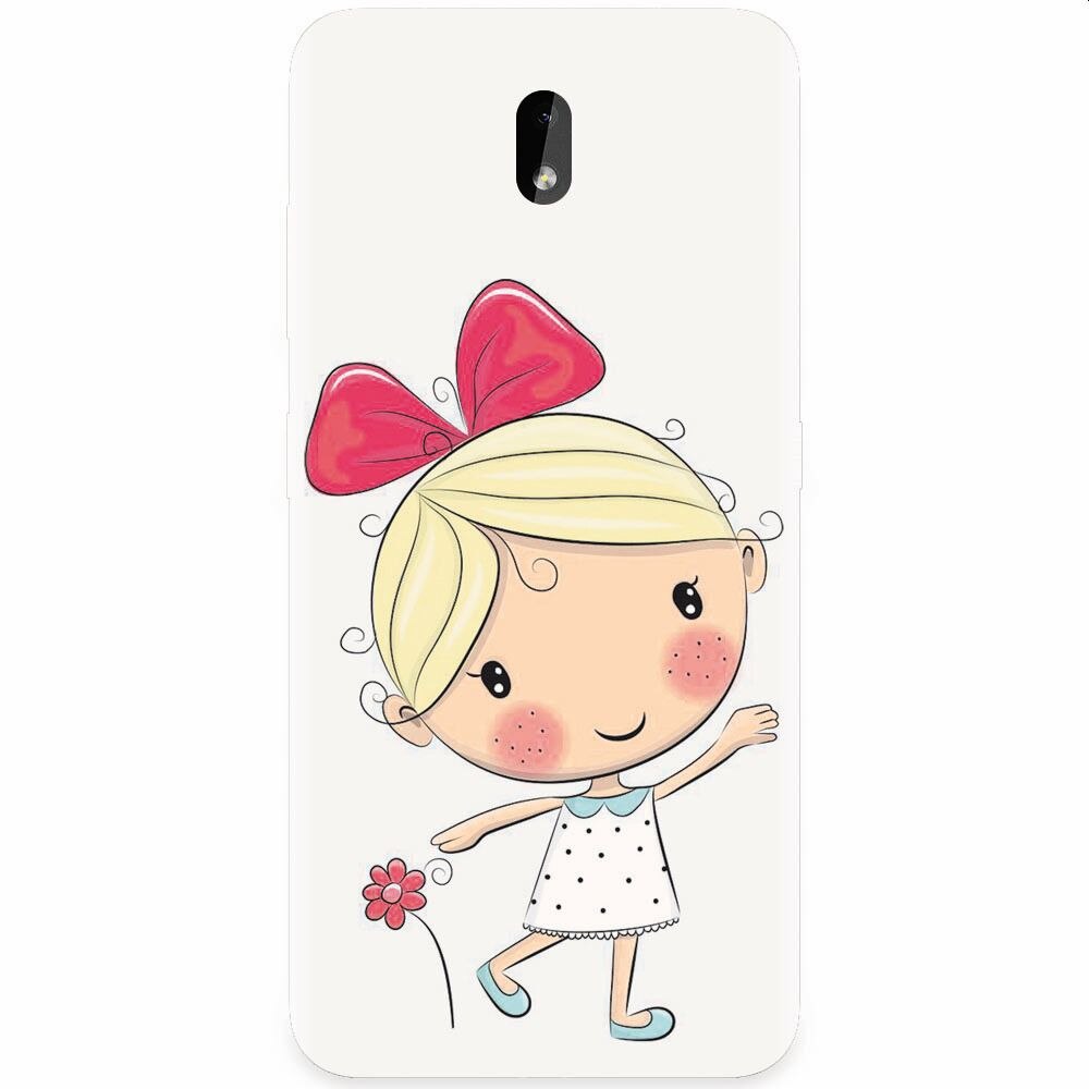 Husa silicon pentru Nokia 3.2, Fetita