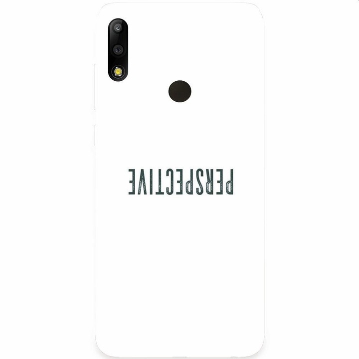 Силиконов калъф, съвместим с Asus Zenfone Max Pro M2, Perspective