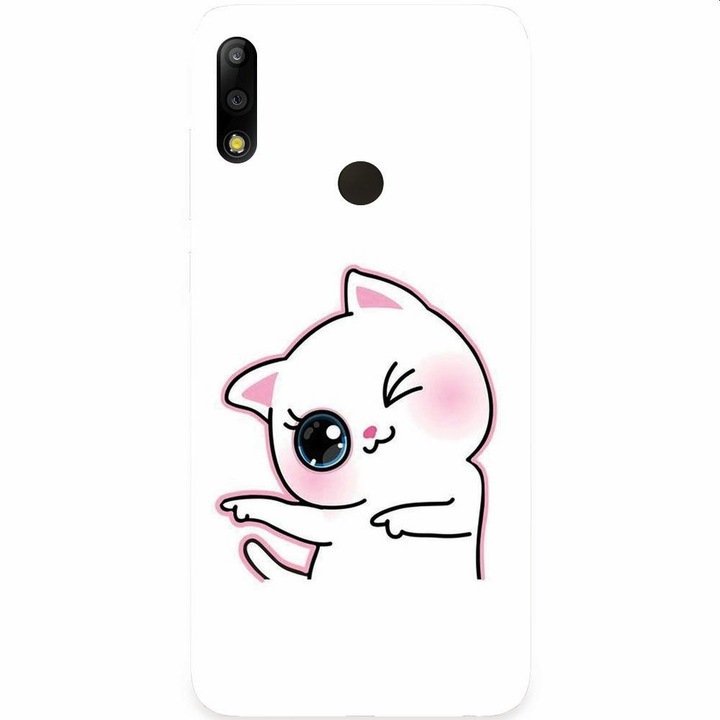 Силиконов кейс за Asus Zenfone Max Pro M2, Cute Kitty