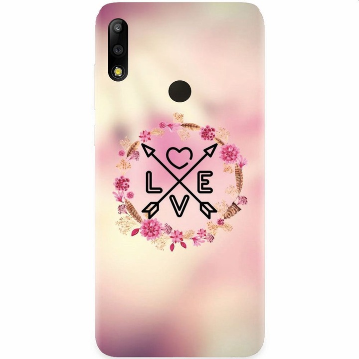 Силиконов кейс за Asus Zenfone Max Pro M2, Love Arrow