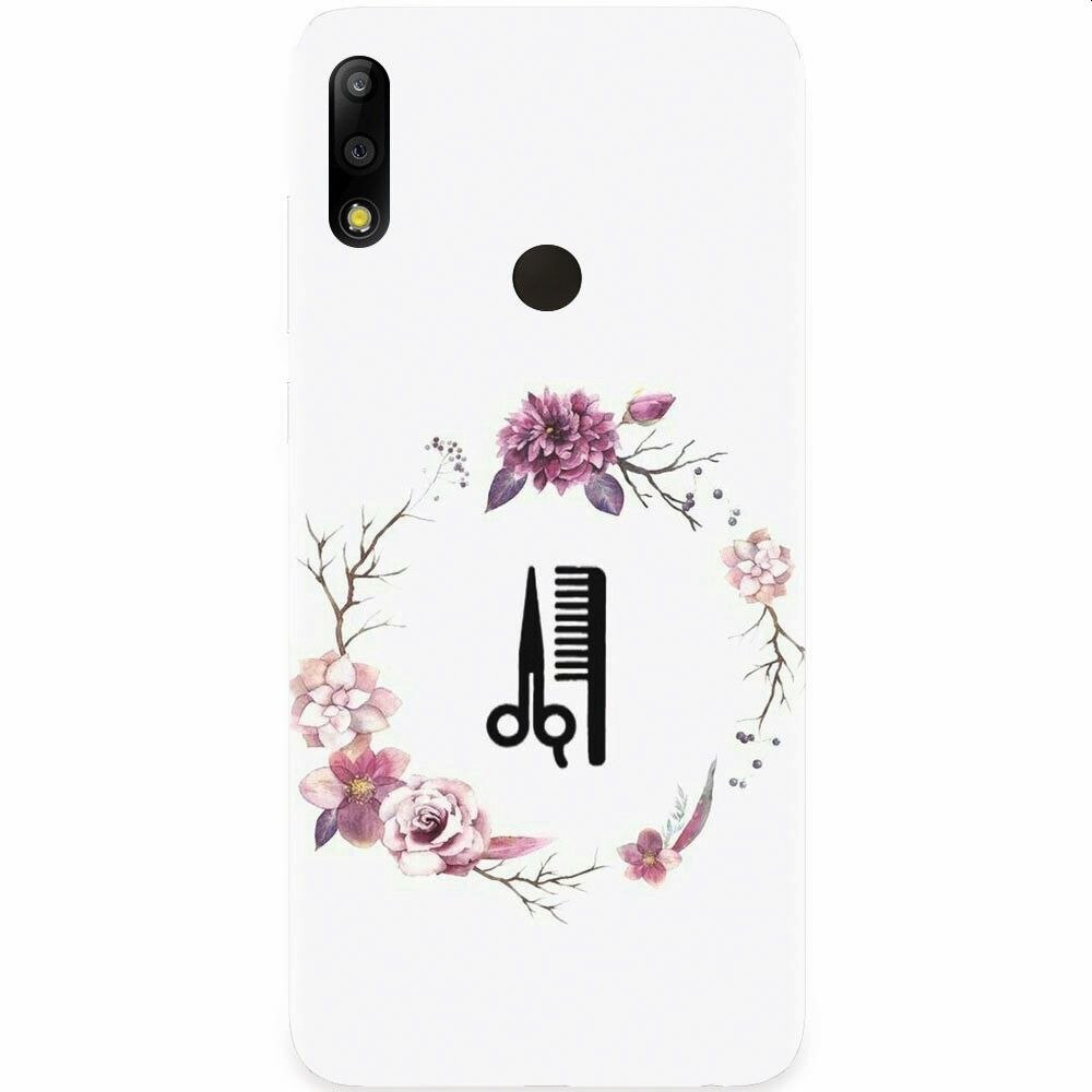 Husa silicon pentru Asus Zenfone Max Pro M2, Icon Barber