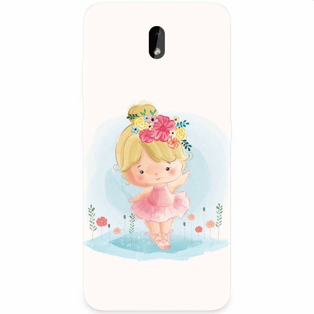 Husa silicon pentru Nokia 3.2, Balerina