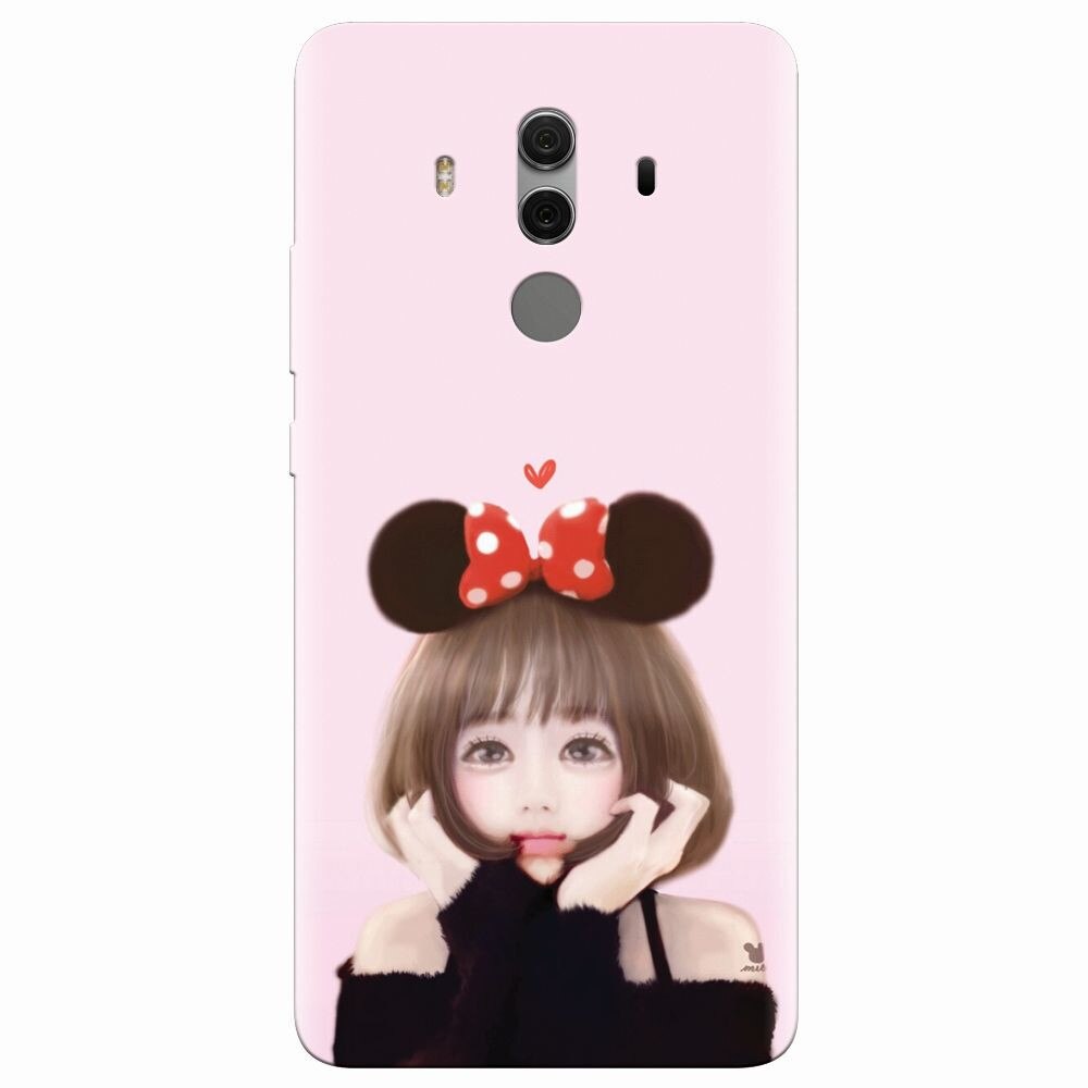 Husa silicon pentru Huawei Mate 10 Pro, Girly 002