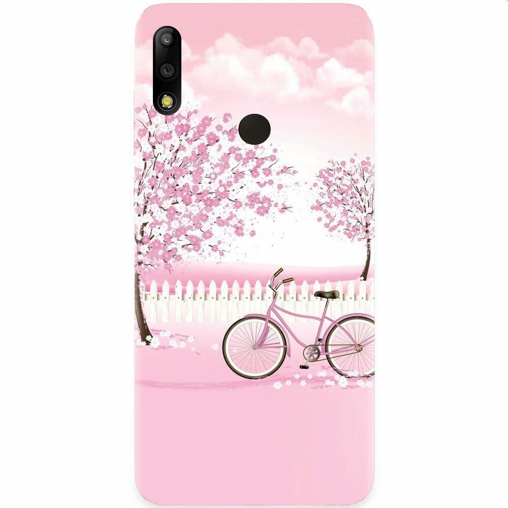 Husa silicon pentru Asus Zenfone Max Pro M2, Pink Spring