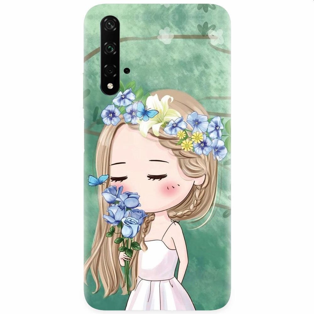 Husa silicon pentru Honor 20, Girl