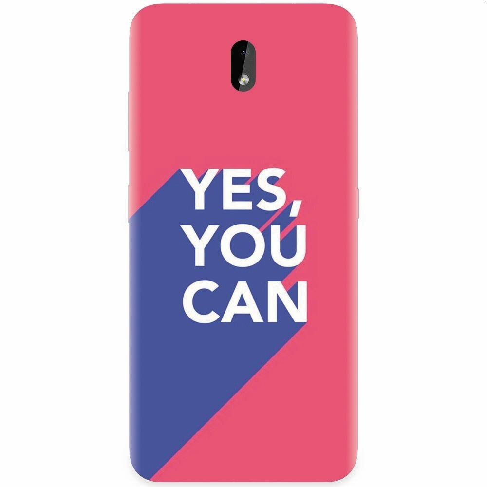 Husa silicon pentru Nokia 3.2, Yes You Can