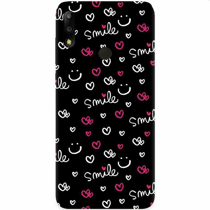 Силиконов кейс съвместим с Asus Zenfone Max Pro M2, Smile 101