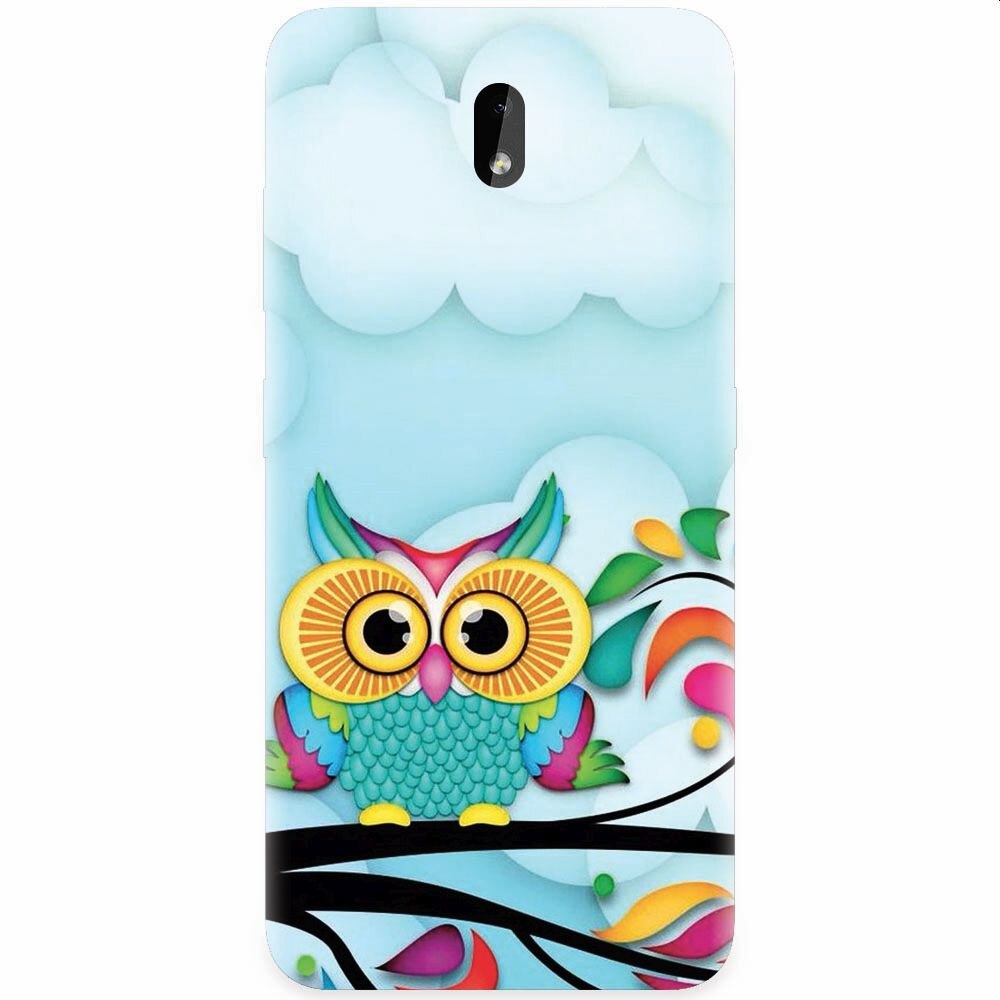 Husa silicon pentru Nokia 3.2, Owl 102