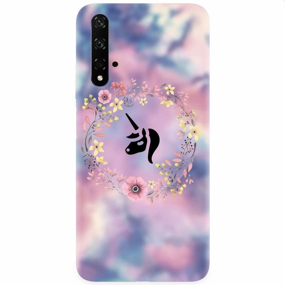 Husa silicon pentru Honor 20, Unicorn Icon