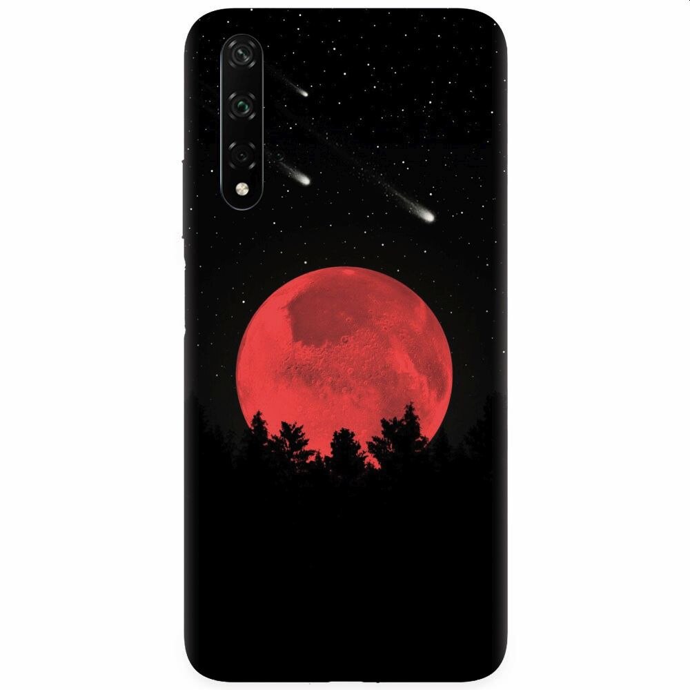 Husa silicon pentru Honor 20, Blood Moon