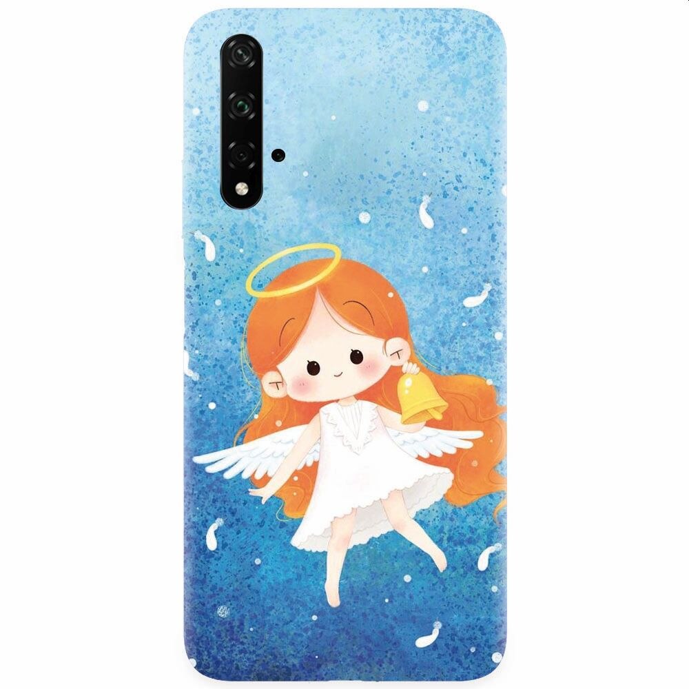 Husa silicon pentru Honor 20, Cute Angel