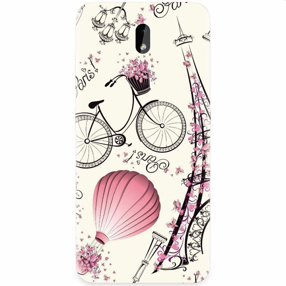 Husa silicon pentru Nokia 3.2, Paris