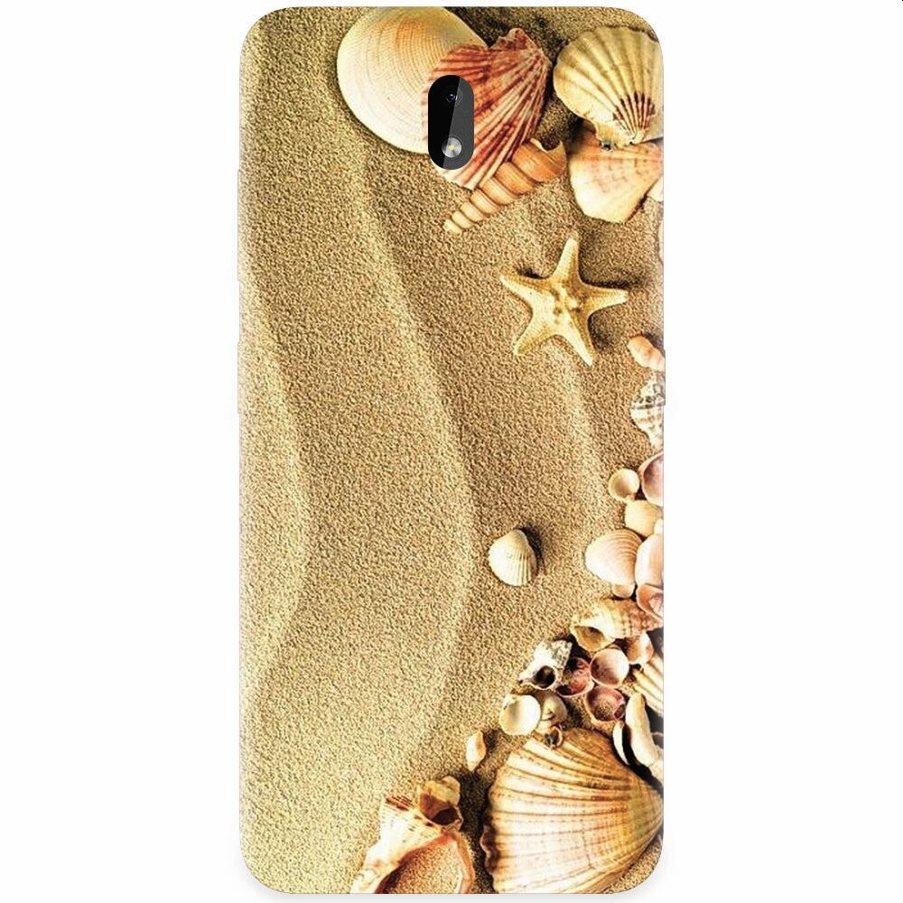 Husa silicon pentru Nokia 3.2, Beach Sand Gold