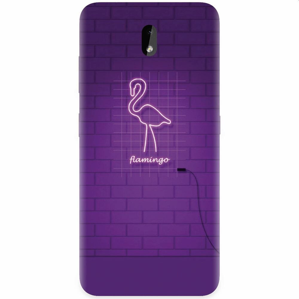 Husa silicon pentru Nokia 3.2, Light Flamingo