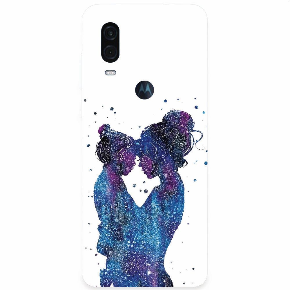 Husa silicon pentru Motorola One Vision, Universe Bond
