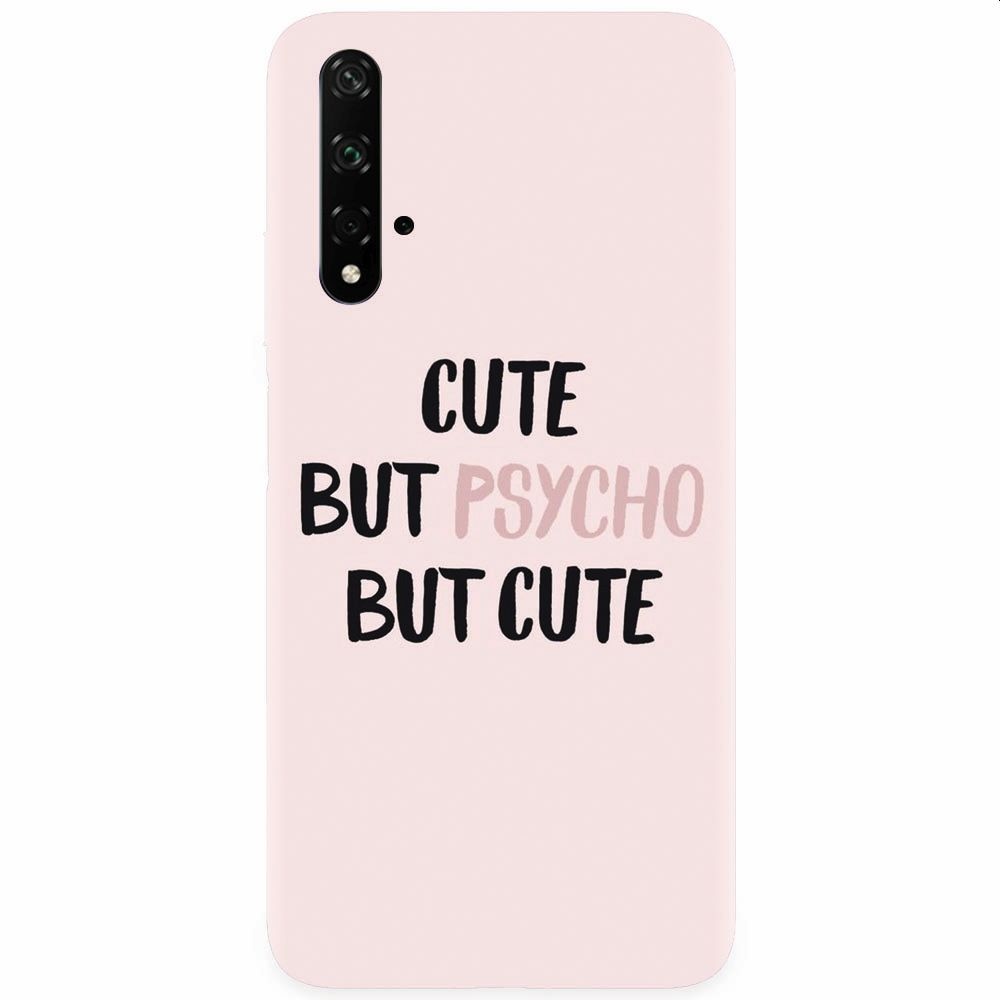 Husa silicon pentru Honor 20, Cute But Psycho