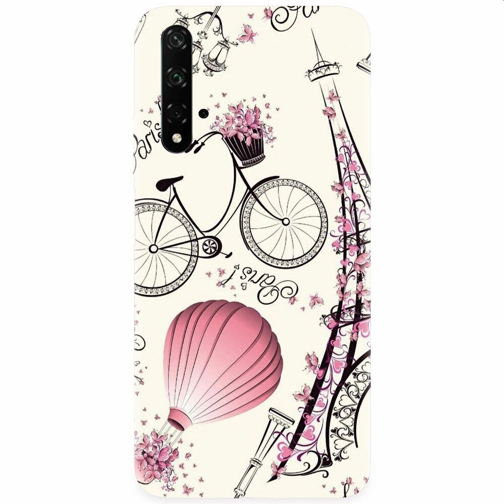 Husa silicon pentru Honor 20, Paris