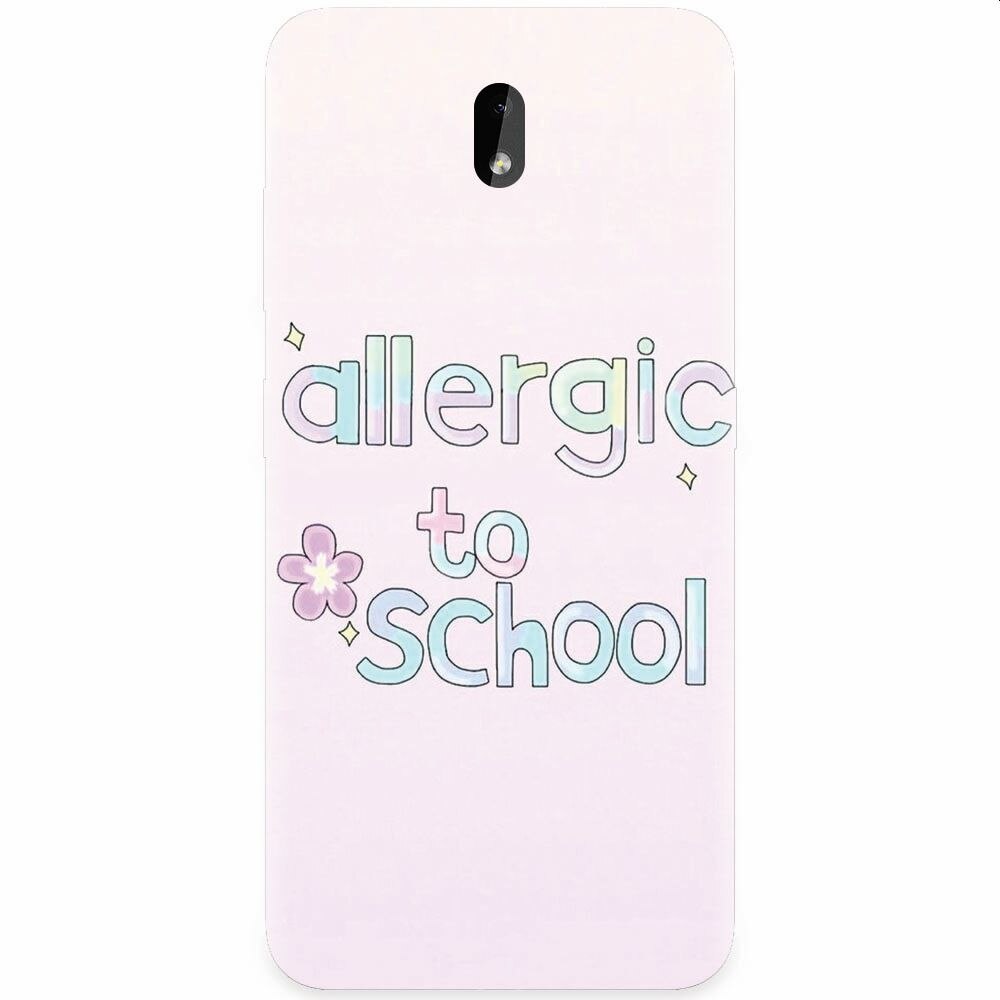 Husa silicon pentru Nokia 3.2, Allergic To School