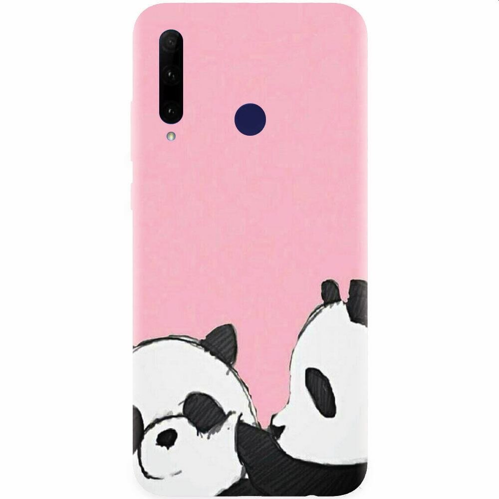 Husa silicon pentru Honor 20 Lite, Panda