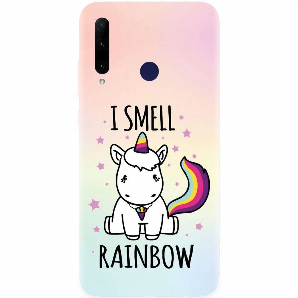 Husa silicon pentru Honor 20 Lite, I Smell Rainbow