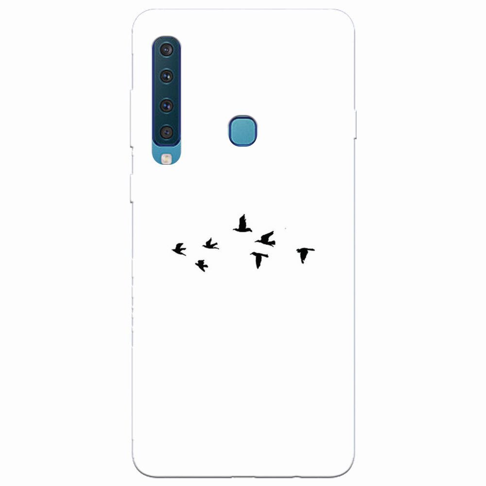 Husa silicon pentru Samsung Galaxy A9 2018, Birds