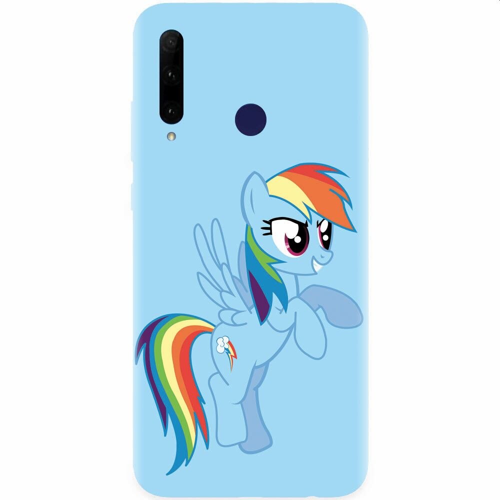 Husa silicon pentru Honor 20 Lite, Rainbow Dash