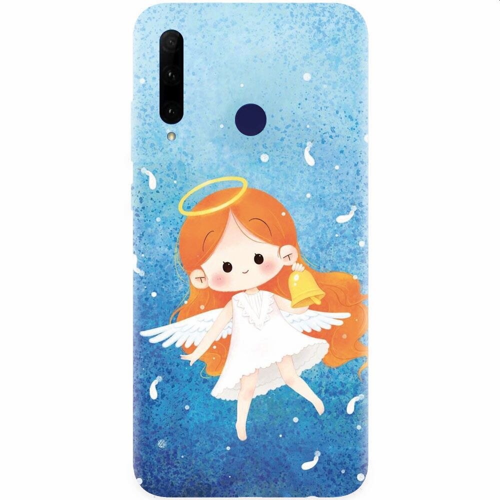 Husa silicon pentru Honor 20 Lite, Cute Angel