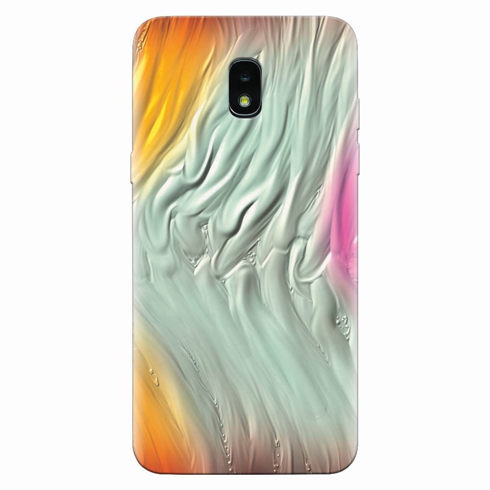Husa silicon pentru Samsung Galaxy J3 2018, Attractive Abstract Design