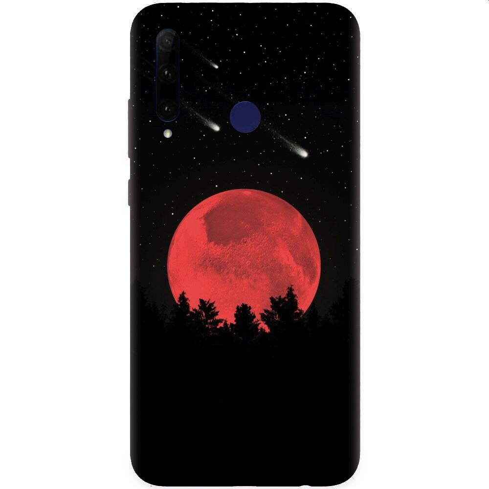 Husa silicon pentru Honor 20 Lite, Blood Moon