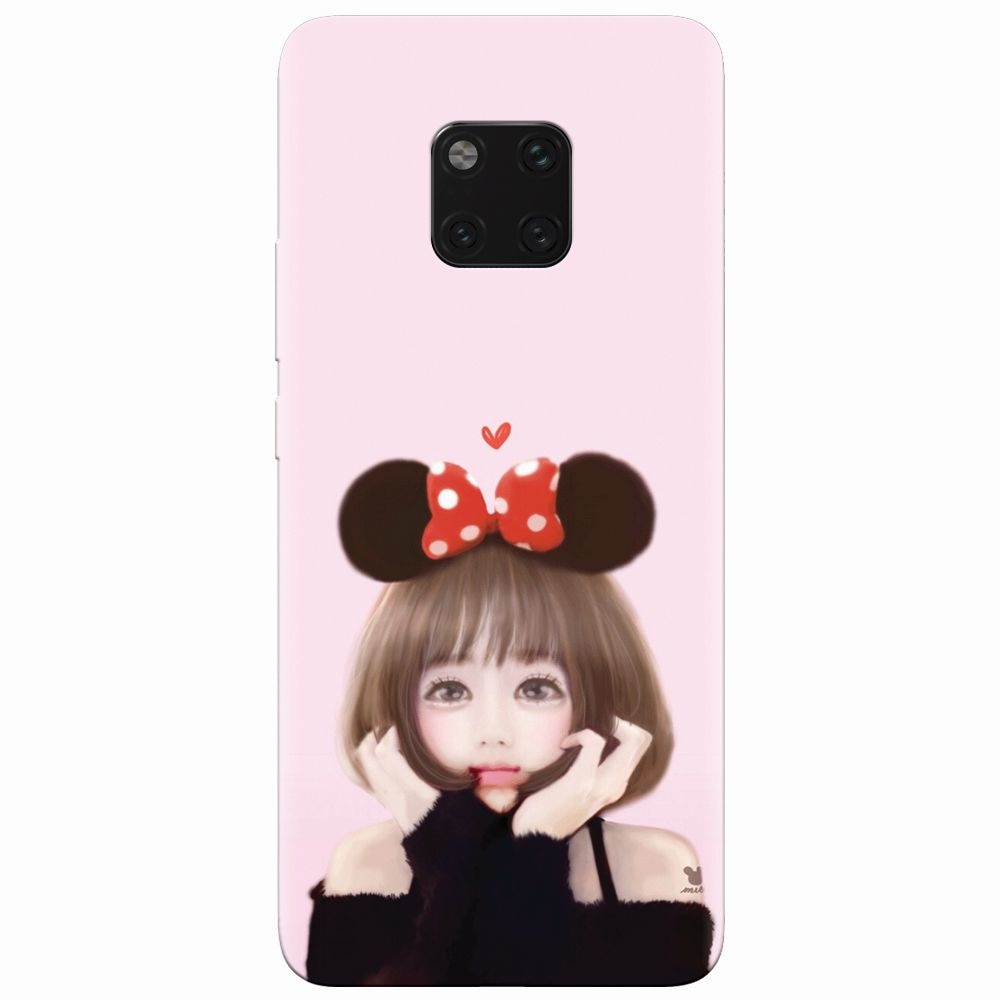 Husa silicon pentru Huawei Mate 20 Pro, Girly 002