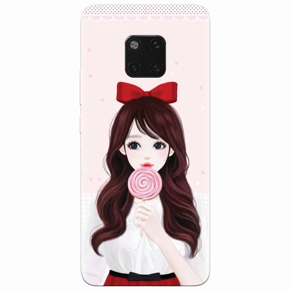 Husa silicon pentru Huawei Mate 20 Pro, Girly 001