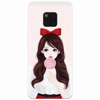 Husa silicon pentru Huawei Mate 20 Pro, Girly 001 Husa silicon pentru Huawei Mate 20 Pro, Girly 001