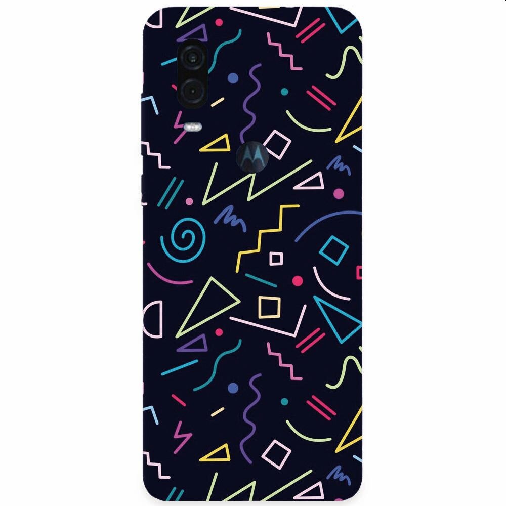 Husa silicon pentru Motorola One Vision, Signs