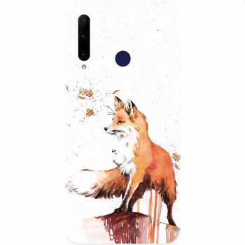 Husa silicon pentru Honor 20 Lite, Fox 101 Husa silicon pentru Honor 20 Lite, Fox 101
