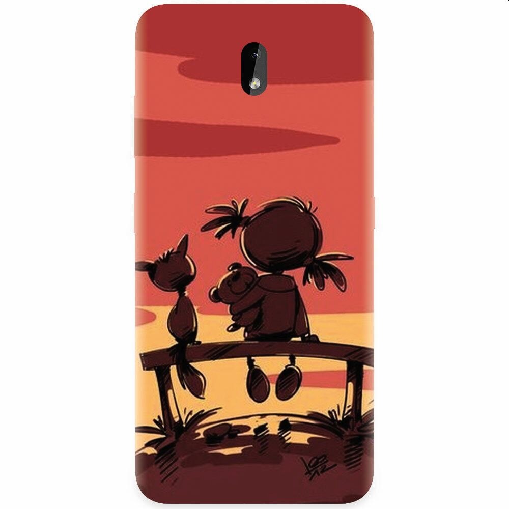 Husa silicon pentru Nokia 3.2, Lovely Sunsets