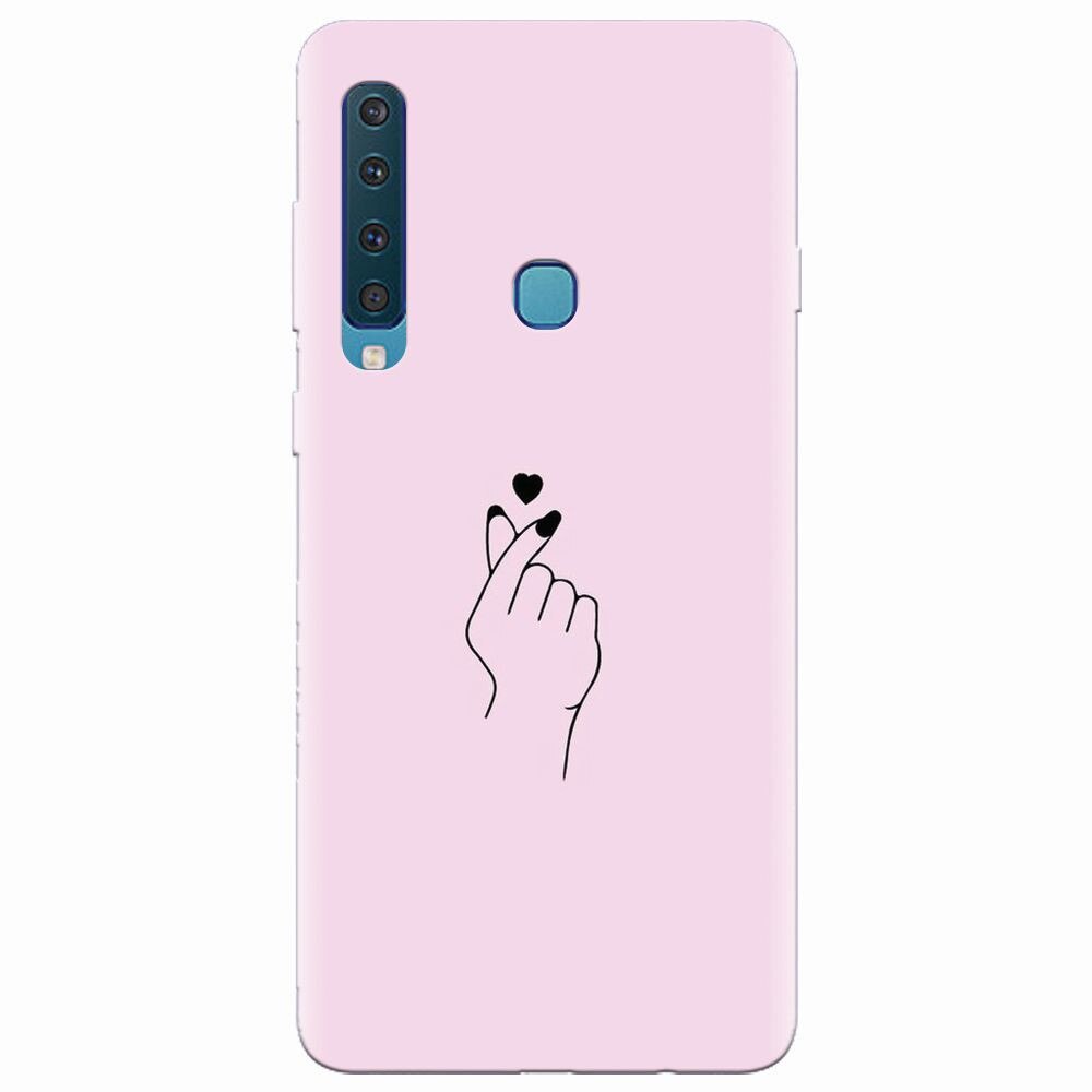 Husa silicon pentru Samsung Galaxy A9 2018, Simple Love