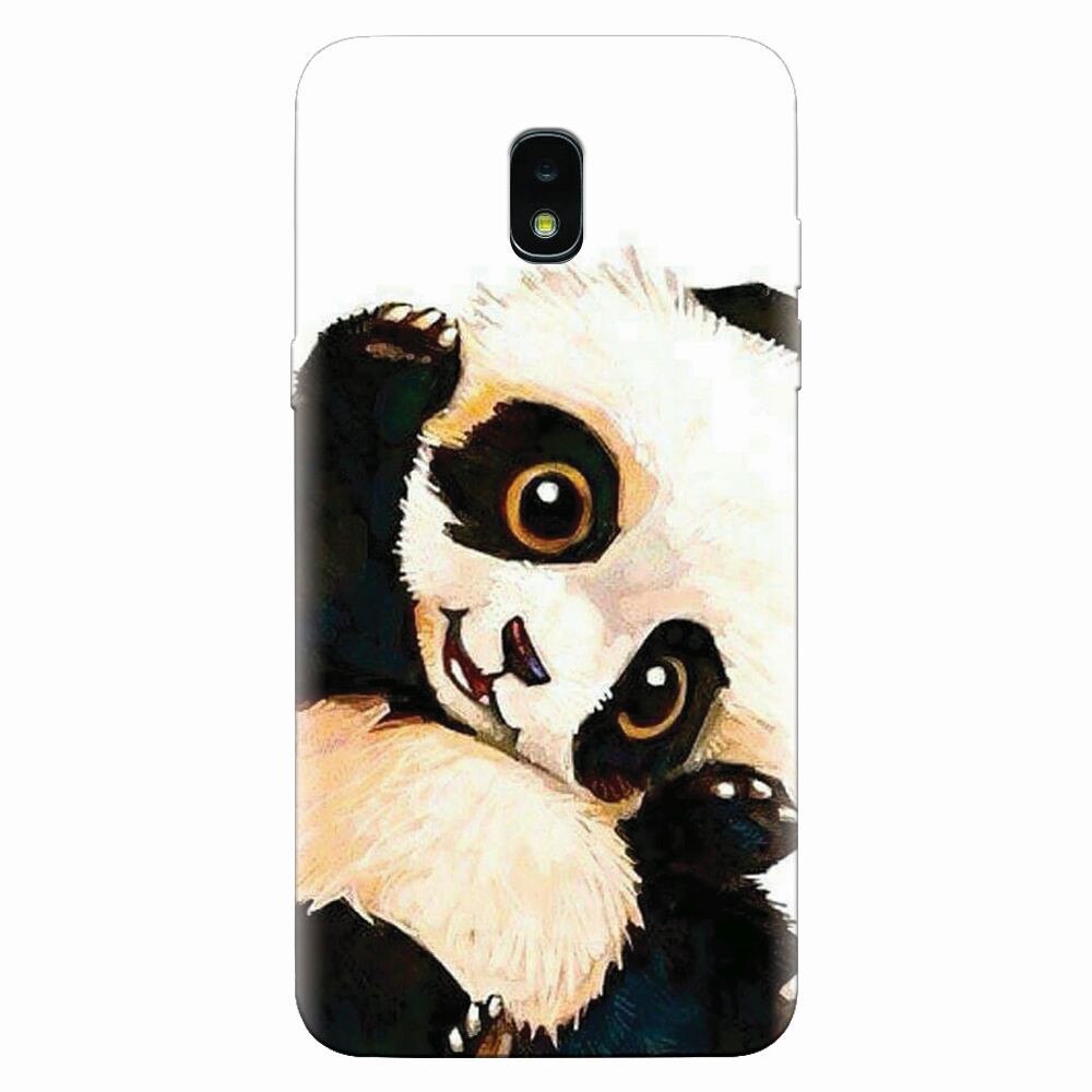 Husa silicon pentru Samsung Galaxy J3 2018, Baby Panda 002