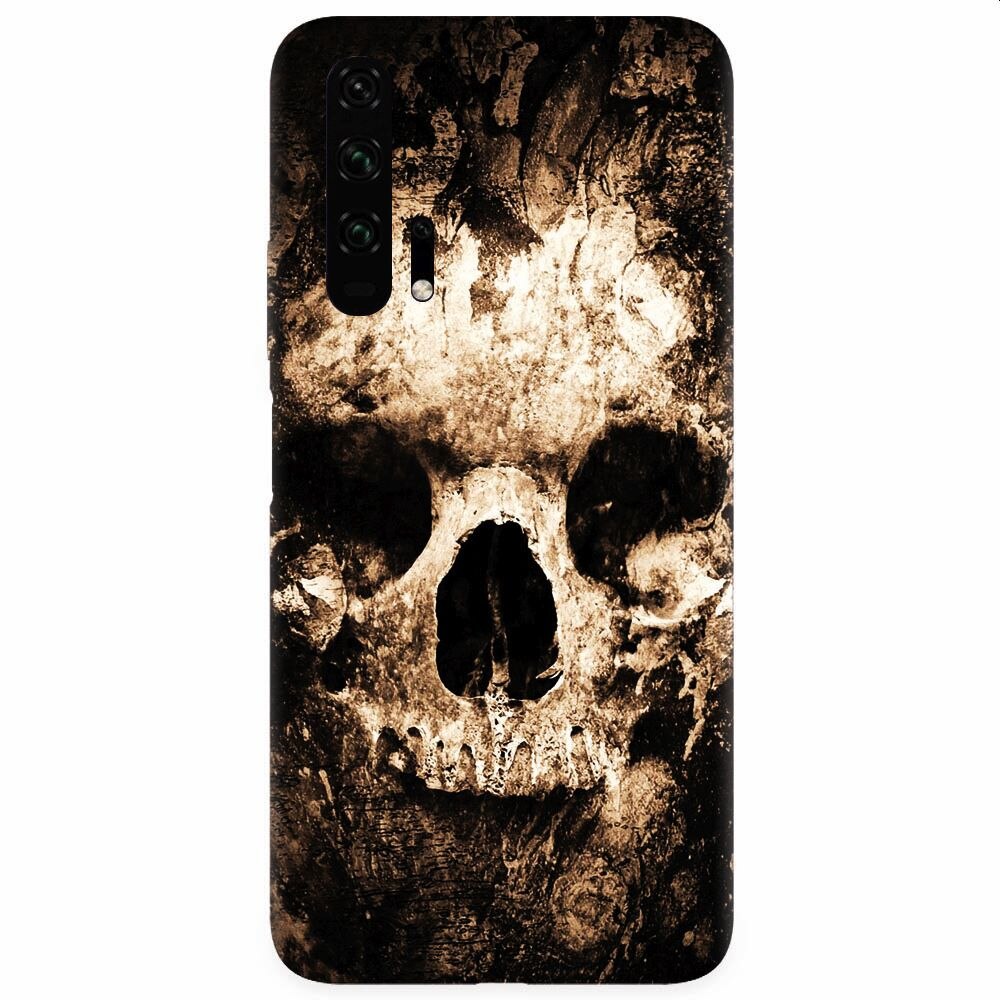 Husa silicon pentru Honor 20 Pro, Zombie Skull