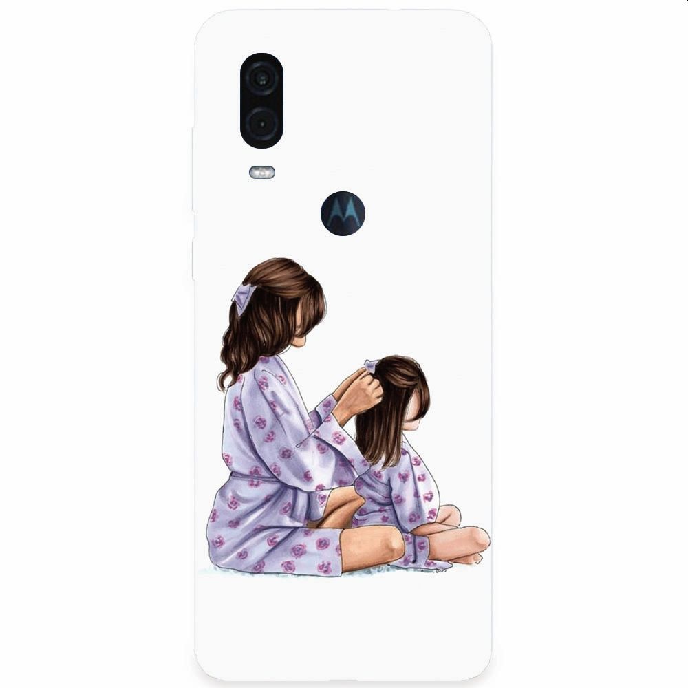 Husa silicon pentru Motorola One Vision, Girls Time