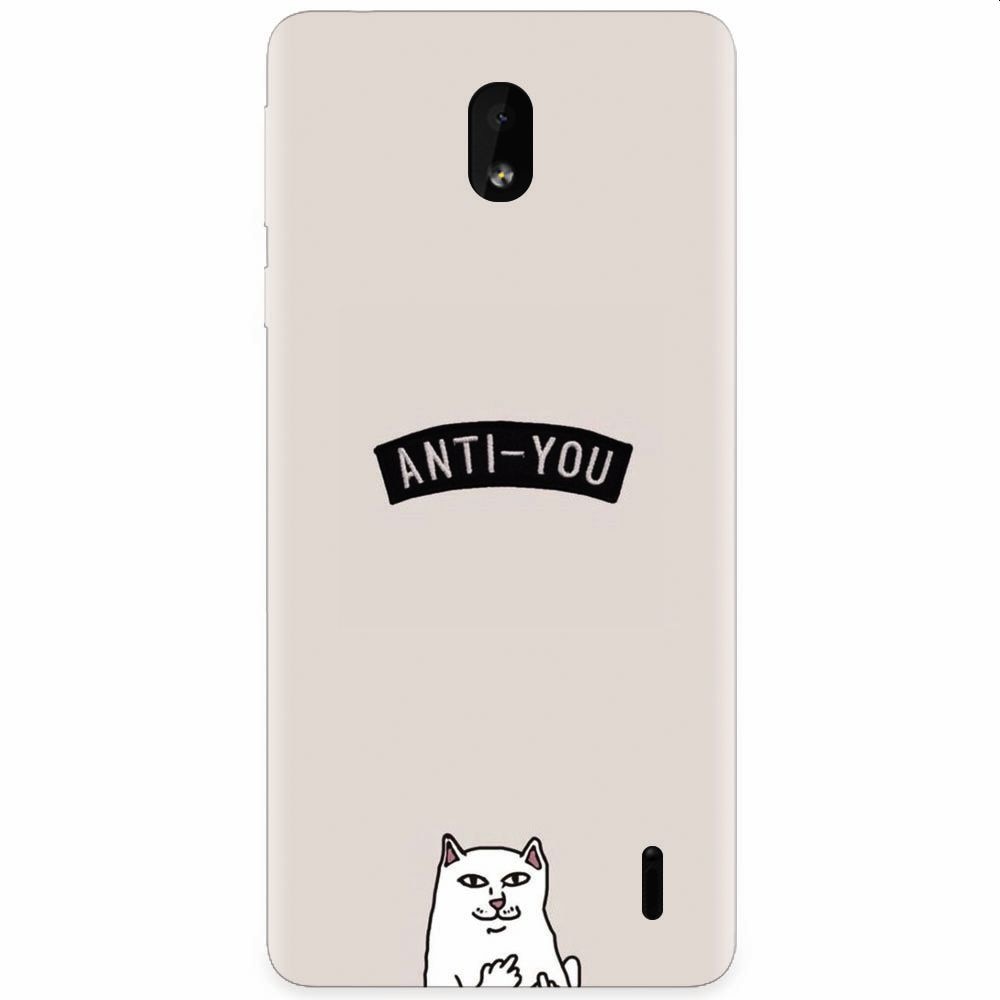 Husa silicon pentru Nokia 1 Plus, Anti You