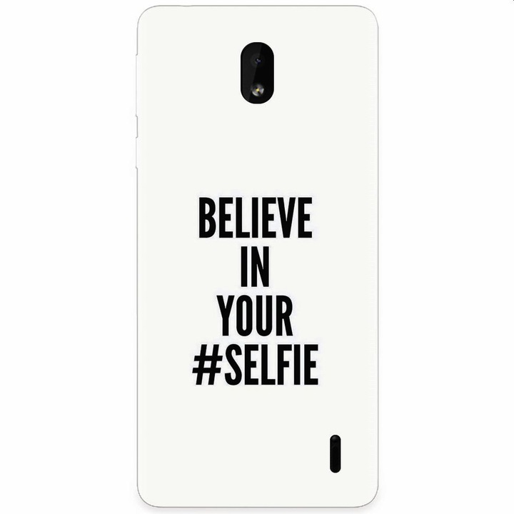 Силиконов кейс за Nokia 1 Plus, Believe In Yourlfie