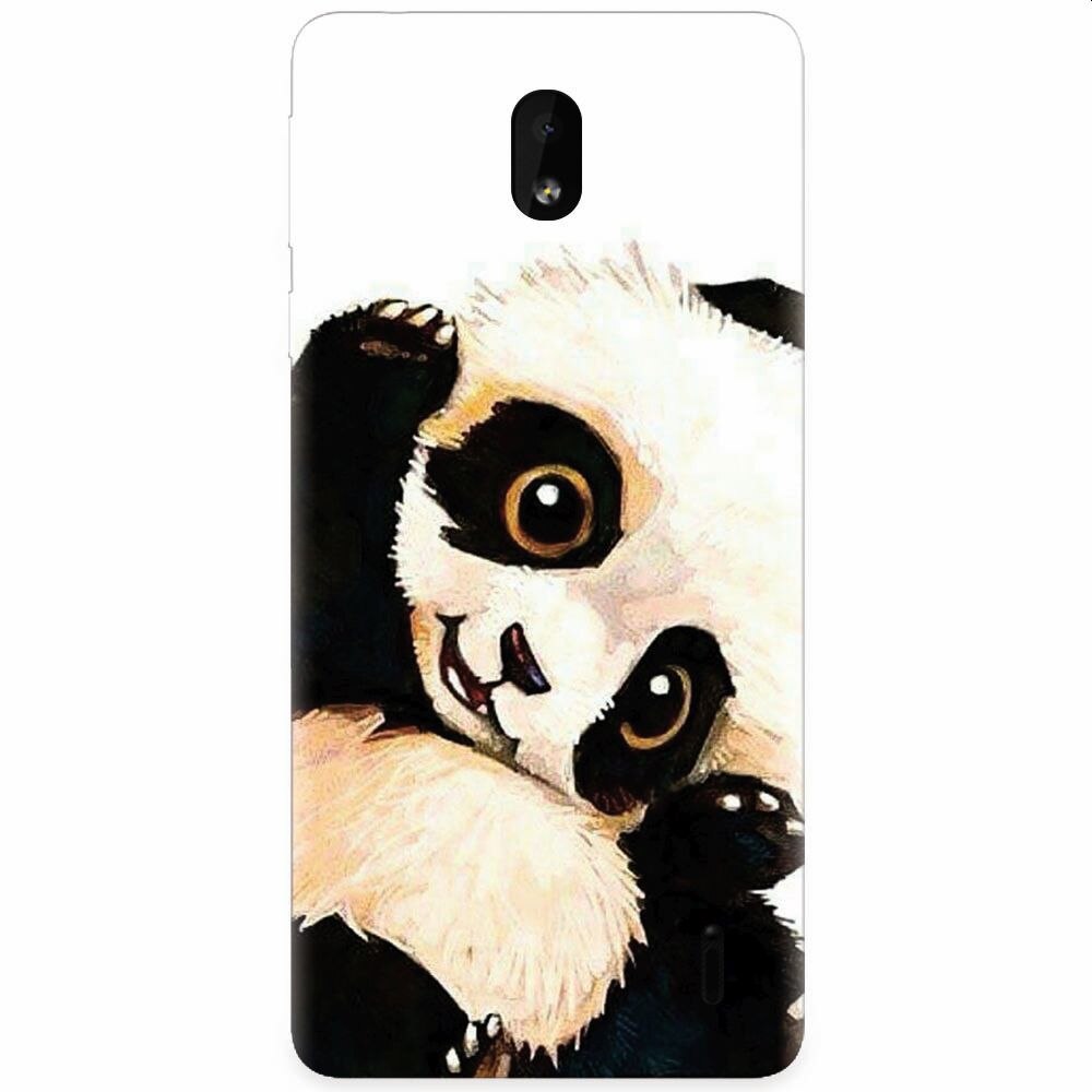 Husa silicon pentru Nokia 1 Plus, Baby Panda 002