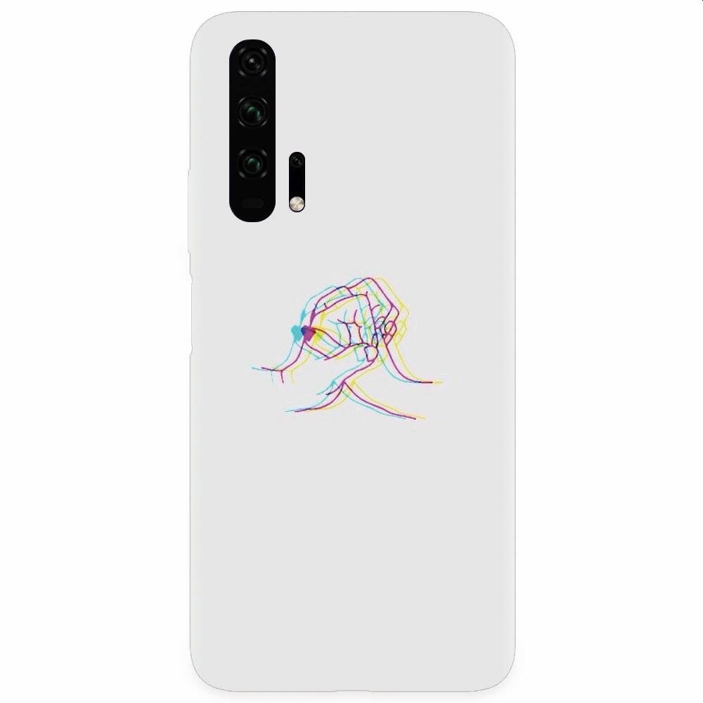Husa silicon pentru Honor 20 Pro, With Love