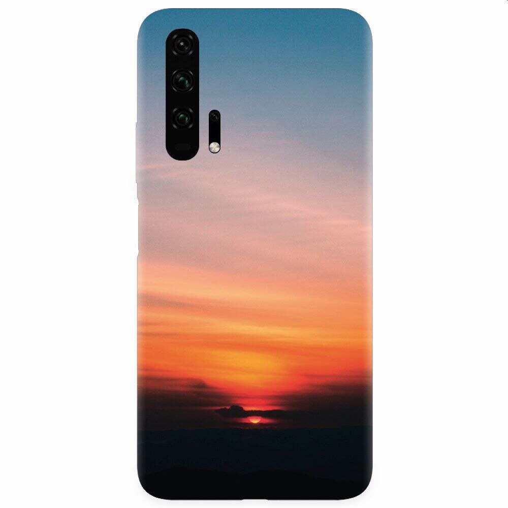 Husa silicon pentru Honor 20 Pro, Calm Clouds