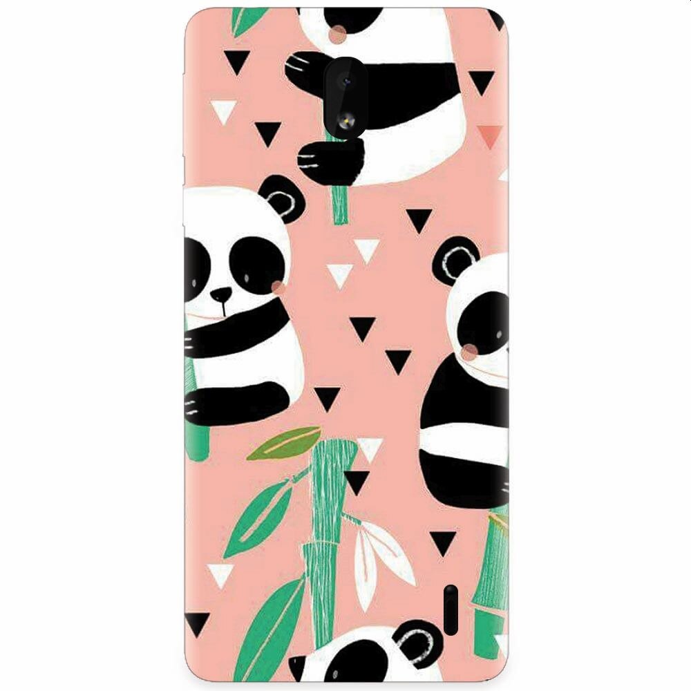 Husa silicon pentru Nokia 1 Plus, Baby Panda 001