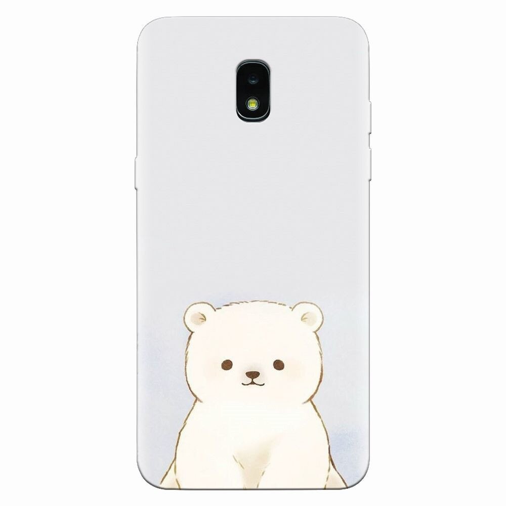 Husa silicon pentru Samsung Galaxy J3 2018, Bear